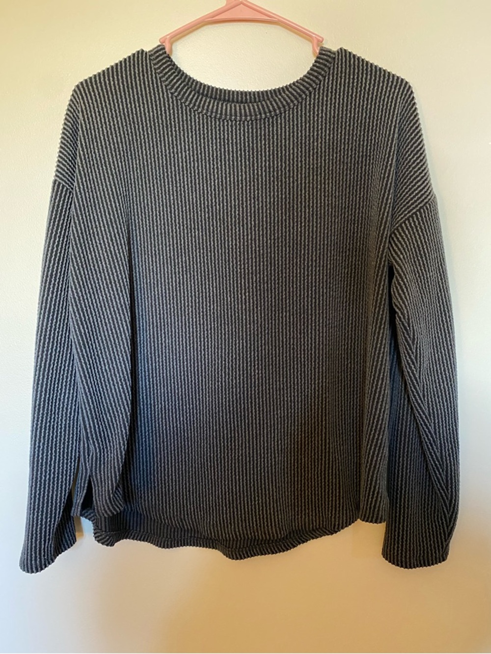 Maurices Textured Crewneck long Sleeve